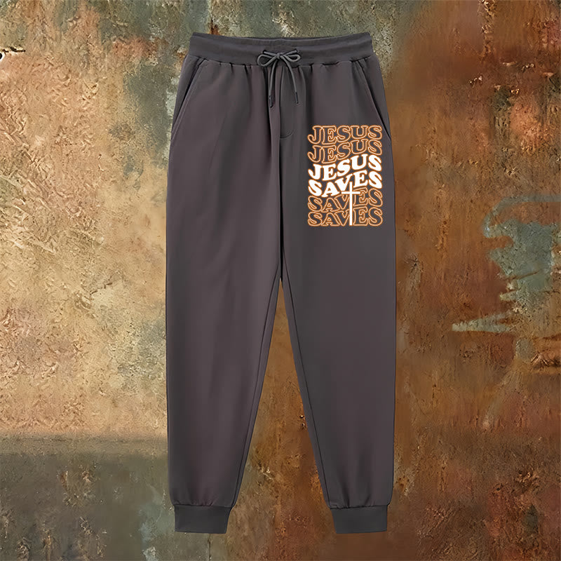 Christianartworkshop Pantalon de survêtement Jésus sauve : Confort quotidien enveloppé de dévotion - image 22