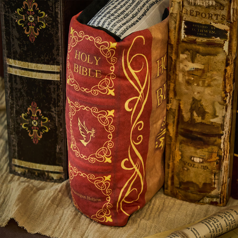 Christianartworkshop Coussin en peluche à thème biblique : Compagnon douillet de grâce et de vérité - image 3