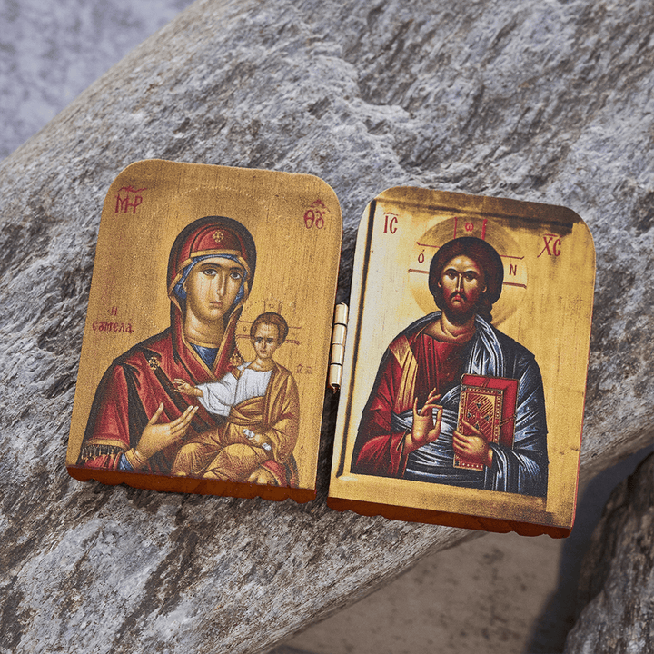 Christianartworkshop Icône spirituelle robuste : un rappel silencieux de la présence divine - image 8