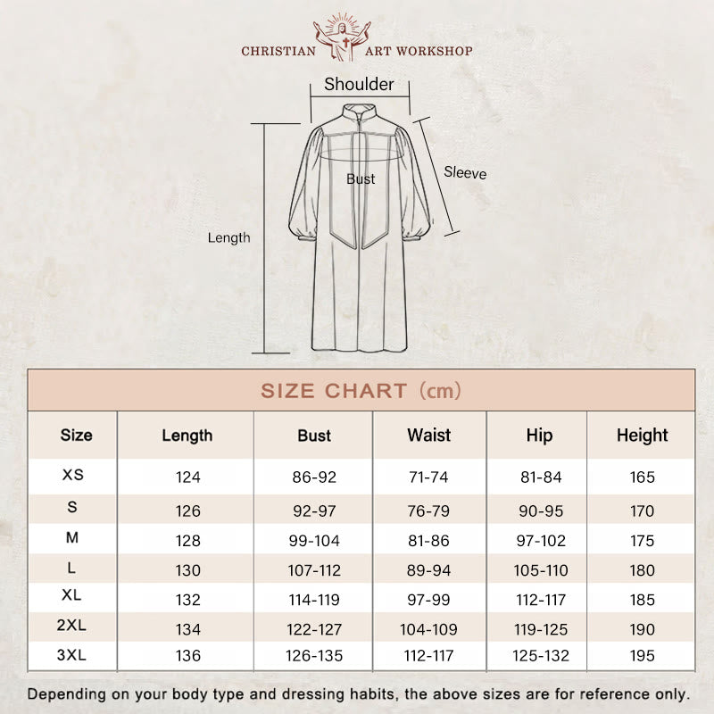 Christianartworkshop Robe de clergé ornée de dorures : 7 couleurs pour une élégance liturgique - image 1