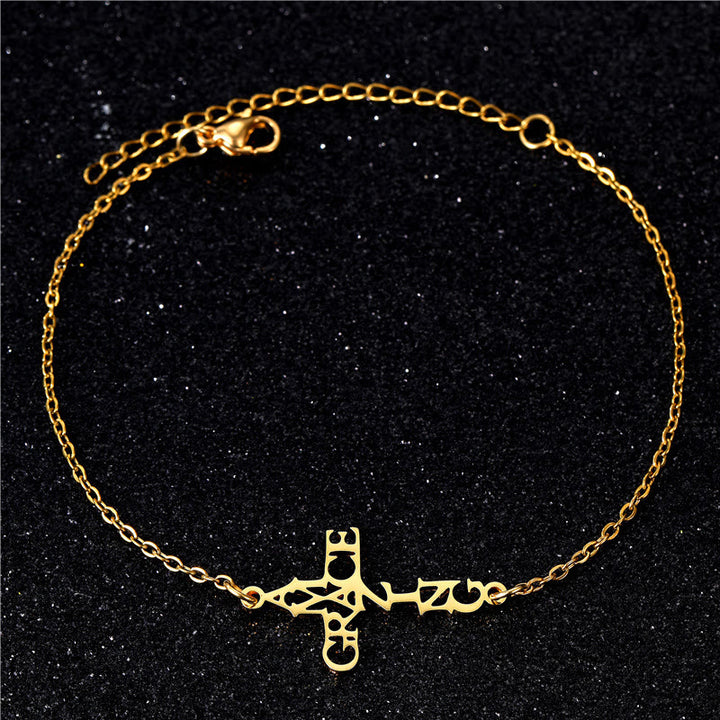 Bracelet Croix et Foi de Christianartworkshop : Un délicat compagnon de grâce et d'espoir - image 6