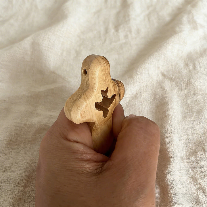 Christianartworkshop Sac bandoulière à découpe oiseau : un compagnon de voyage idéal - image 2