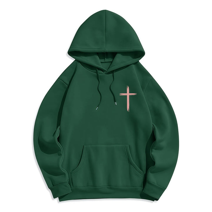 Christianartworkshop Do All In Love Scripture Floral Fleece Lined Polyester Hoodie - image 5