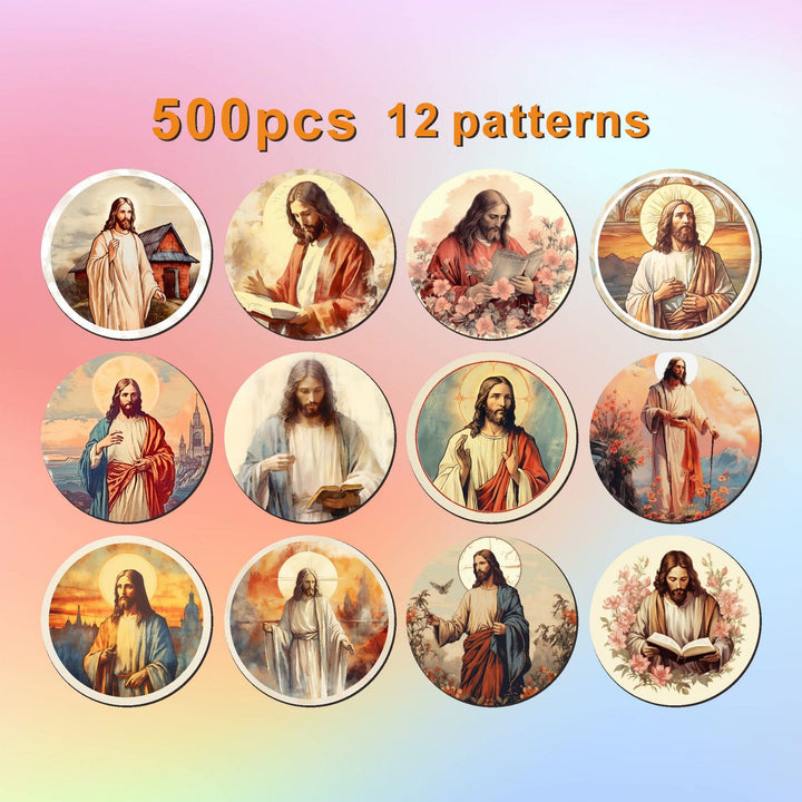 Christianartworkshop Autocollants à icônes inspirantes : apaisants pour le quotidien - image 4