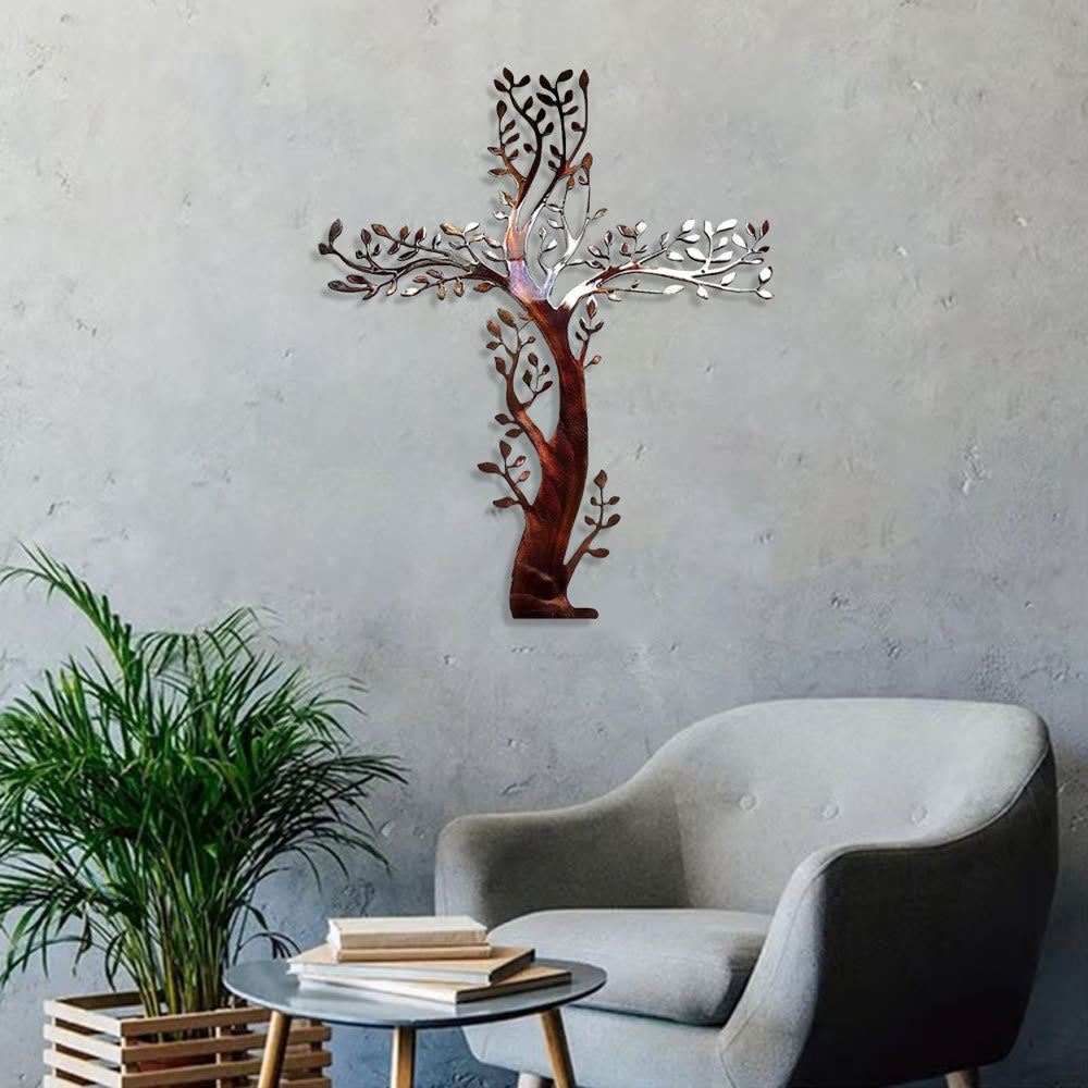 Christianartworkshop - Croix fleurie en métal (4 styles) : Croissance et grâce dans chaque branche - image 10