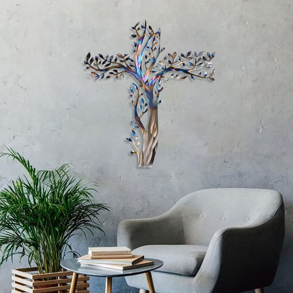 Christianartworkshop - Croix fleurie en métal (4 styles) : Croissance et grâce dans chaque branche - image 15