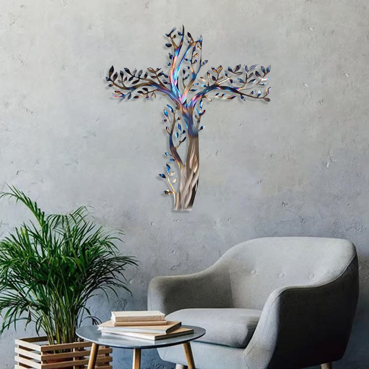 Christianartworkshop - Croix fleurie en métal (4 styles) : Croissance et grâce dans chaque branche - image 15