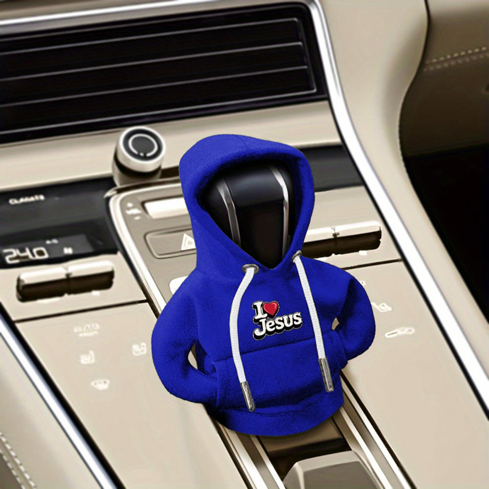 Christianartworkshop Housse de levier de vitesse personnalisable pour sweat à capuche : Votre foi unique, sur la route - image 6