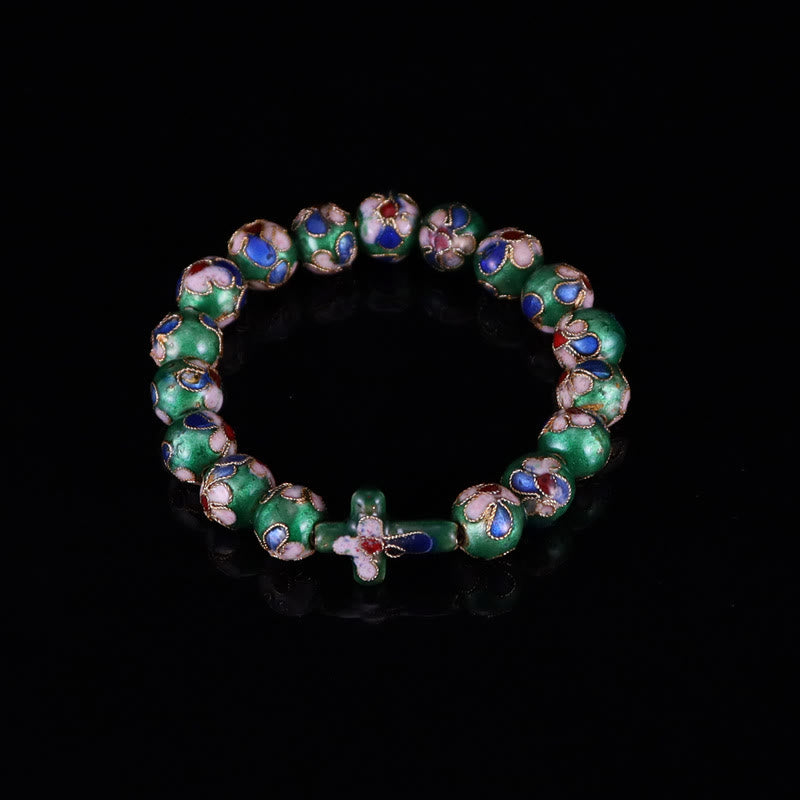 Christianartworkshop Pièces de foi en émail cloisonné et filigrane : Un réconfort précieux empreint de symbolisme sacré - image 12