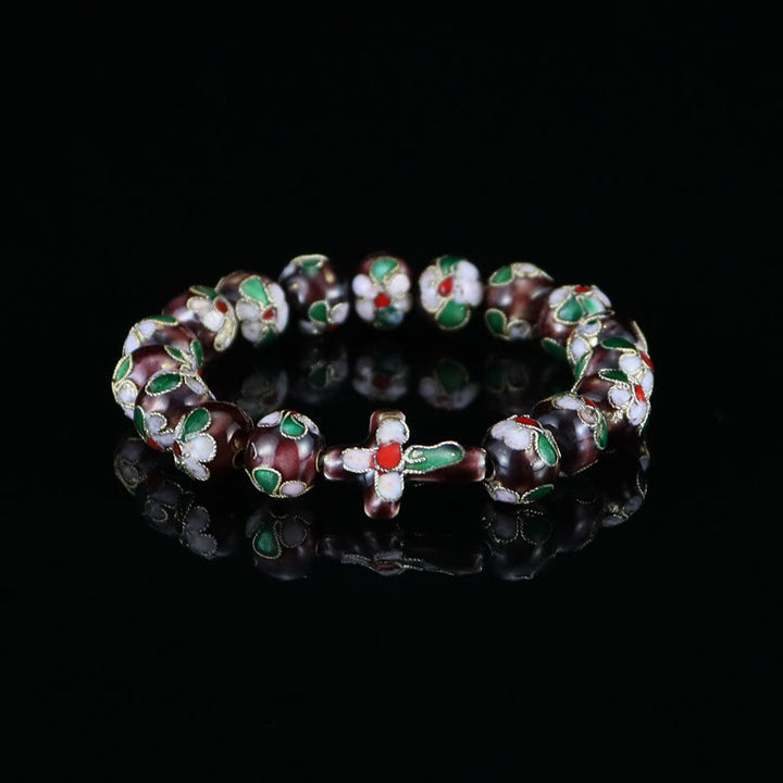 Christianartworkshop Pièces de foi en émail cloisonné et filigrane : Un réconfort précieux empreint de symbolisme sacré - Noir - image 8