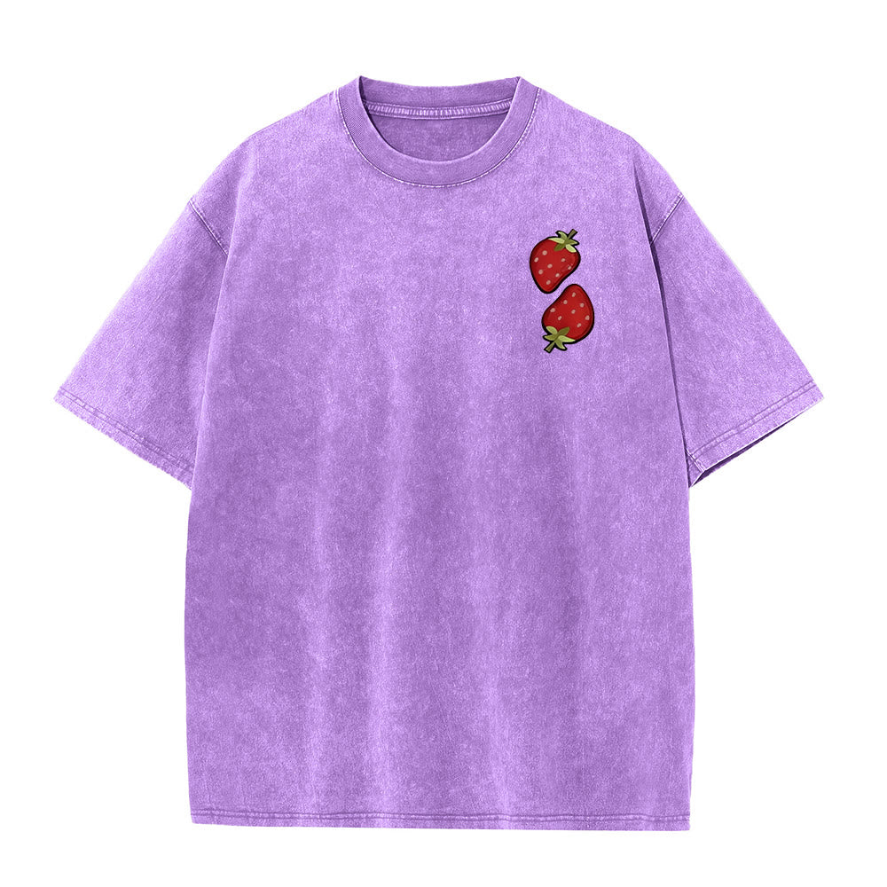 T-shirt unisexe délavé double face Christianartworkshop Fruit de l'Esprit - image 11