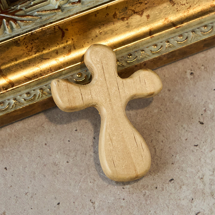Christianartworkshop Croix de poche en bois six pièces : His Grace On-the-Go - image 2