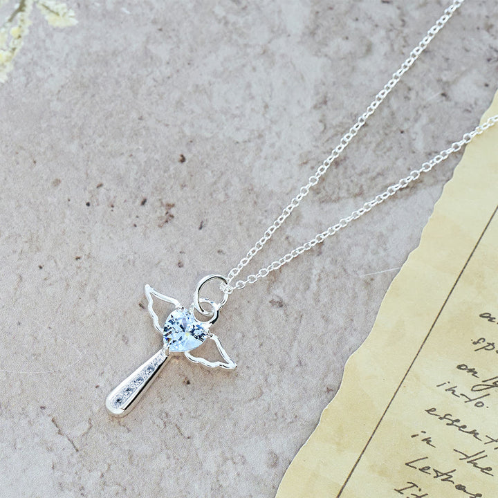 Christianartworkshop Colliers Croix d'ange et zircon : Douceur et confort empreints de symbolisme sacré - image 5