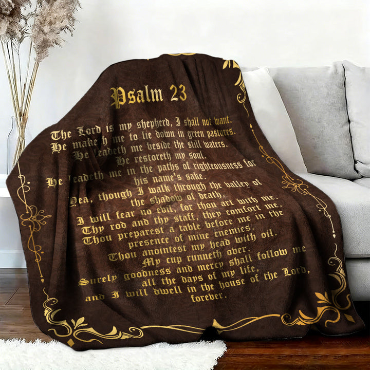 Christianartworkshop Tapisserie « Psaume 23 : Seigneur est mon berger » : Sa paix dans votre espace - image 1