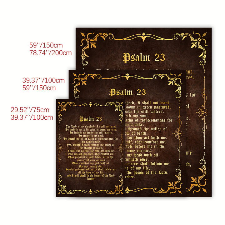 Christianartworkshop Tapisserie « Psaume 23 : Seigneur est mon berger » : Sa paix dans votre espace - image 6