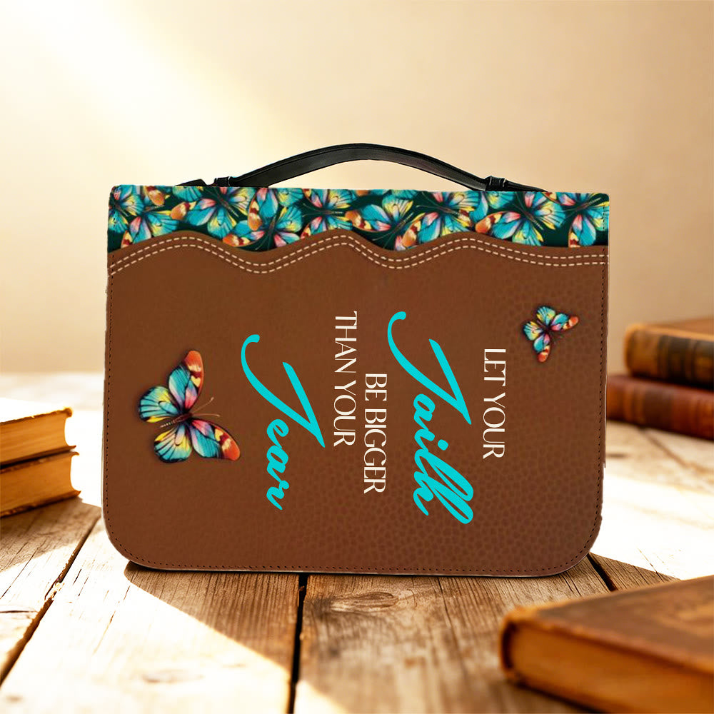 Christianartworkshop Couverture de Bible Papillon et Foi : Un rappel paisible d'espoir et de résilience - image 5