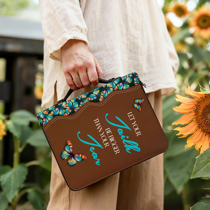 Christianartworkshop Couverture de Bible Papillon et Foi : Un rappel paisible d'espoir et de résilience - image 2