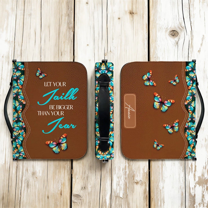 Christianartworkshop Couverture de Bible Papillon et Foi : Un rappel paisible d'espoir et de résilience - image 3