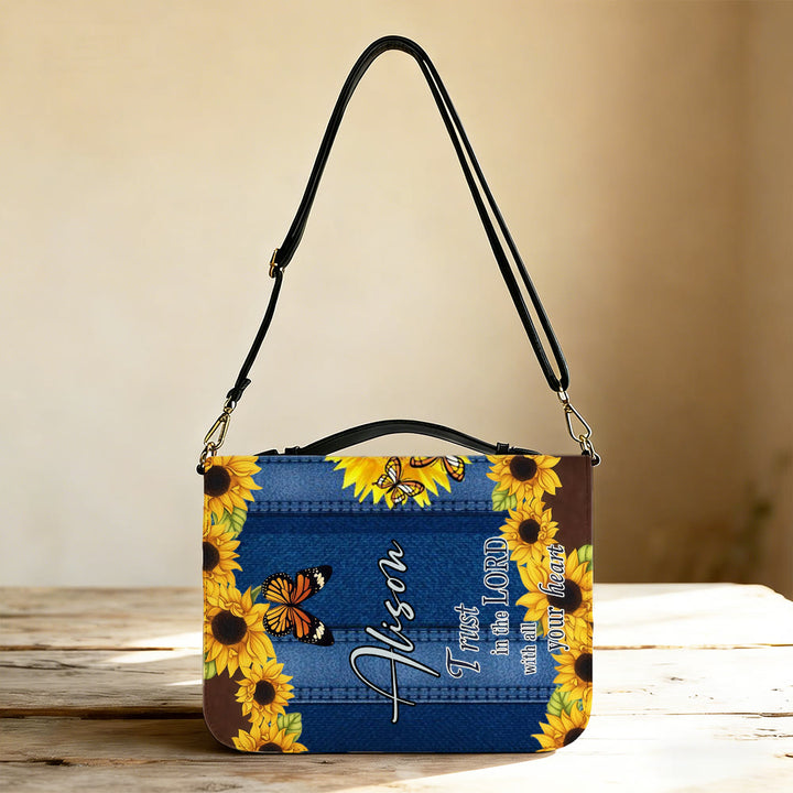 Christianartworkshop Psaume 46:10 Couverture de Bible Tournesol : Un rappel paisible de confiance et de fidélité - image 3