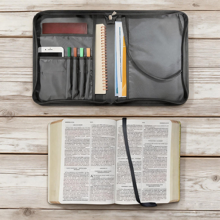 Christianartworkshop Psaume 46:10 Couverture de Bible Tournesol : Un rappel paisible de confiance et de fidélité - image 5