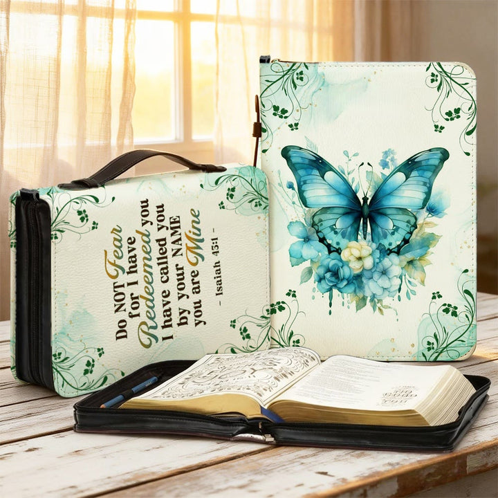 Christianartworkshop Couverture de Bible personnalisée avec papillon : Douce transformation pour sa Parole - 2XL - Standard (sans personnalisation) - image 0