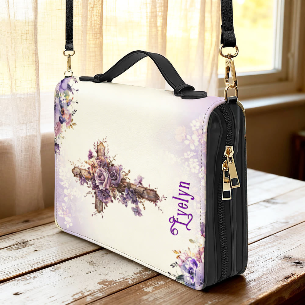 Christianartworkshop Jean 3:16 Couverture de la Bible avec croix : Un amour tendre pour sa Parole - image 5