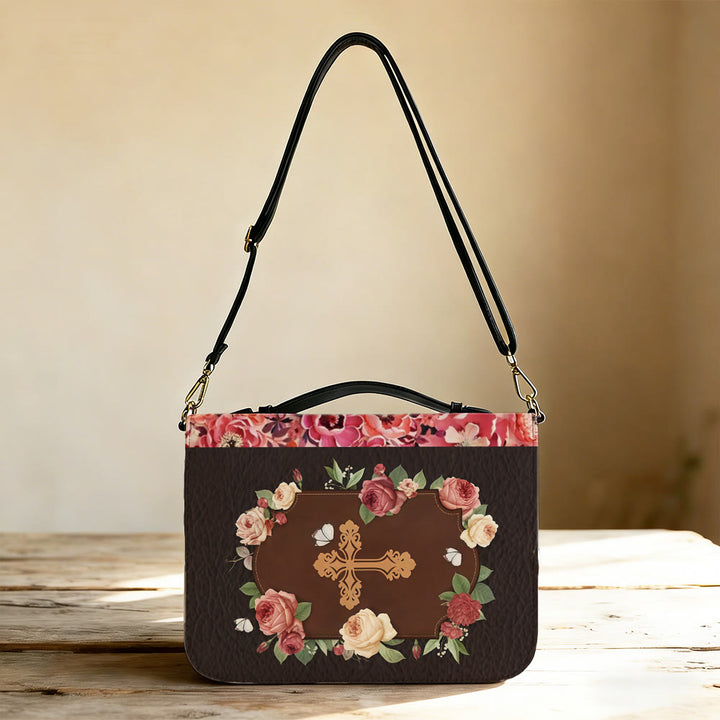 Christianartworkshop Je suis enfant de Dieu - Couverture de Bible en forme de croix : Une identité tendre pour sa Parole - image 3