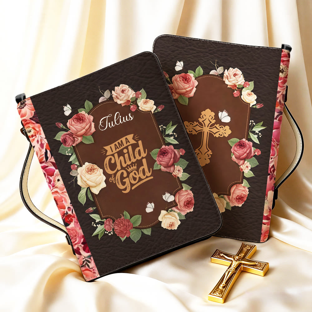 Christianartworkshop Je suis enfant de Dieu - Couverture de Bible en forme de croix : Une identité tendre pour sa Parole - image 6