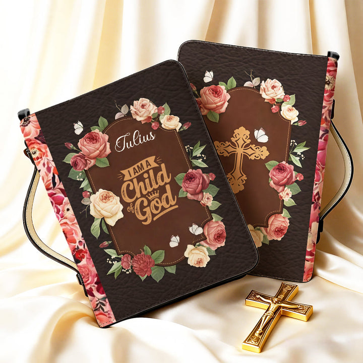 Christianartworkshop Je suis enfant de Dieu - Couverture de Bible en forme de croix : Une identité tendre pour sa Parole - image 6