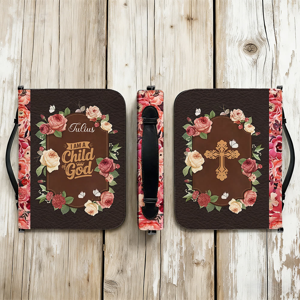 Christianartworkshop Je suis enfant de Dieu - Couverture de Bible en forme de croix : Une identité tendre pour sa Parole - image 10