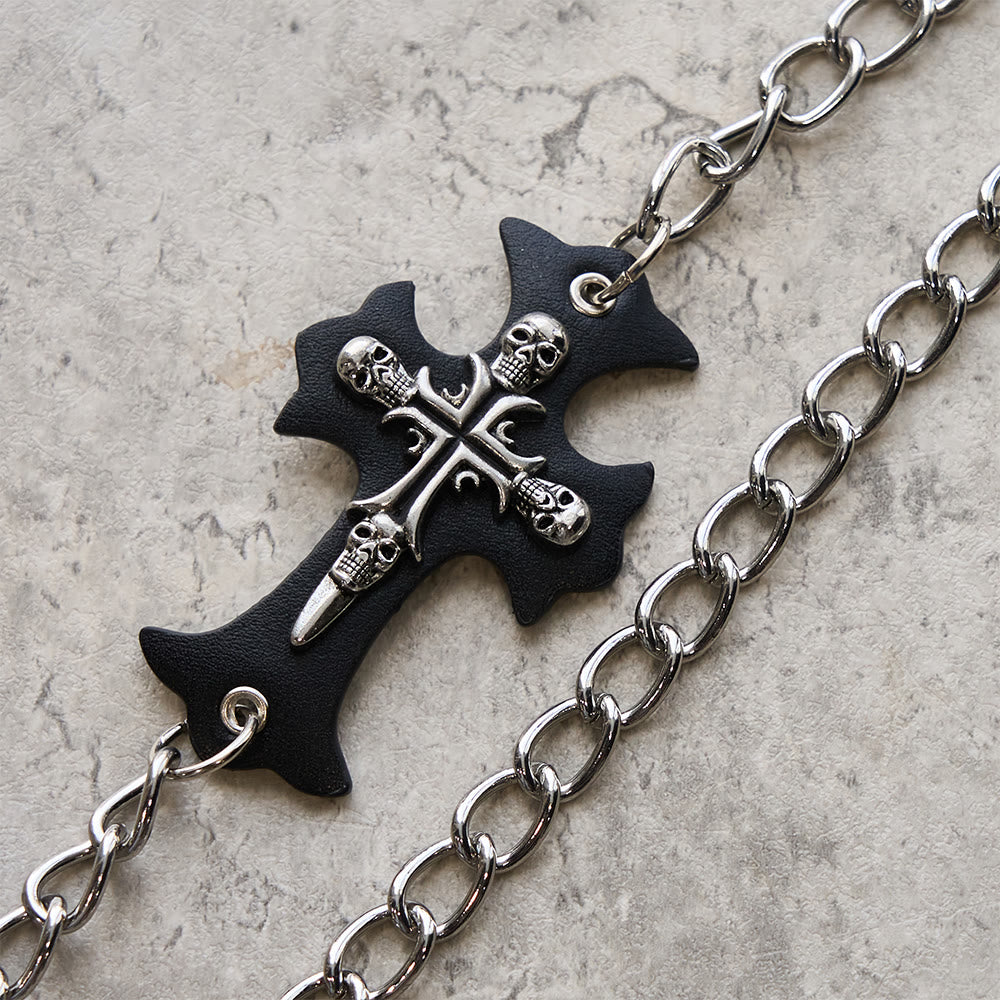 Christianartworkshop Portefeuille Croix et Crâne Long/Court : Un rappel discret de vos convictions - image 13