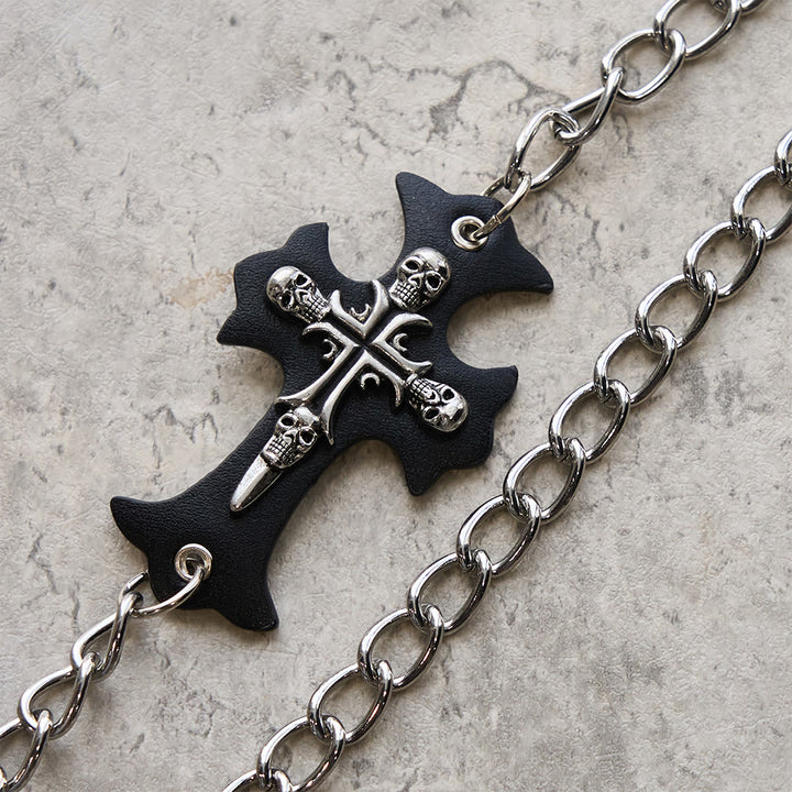 Christianartworkshop Portefeuille Croix et Crâne Long/Court : Un rappel discret de vos convictions - image 13