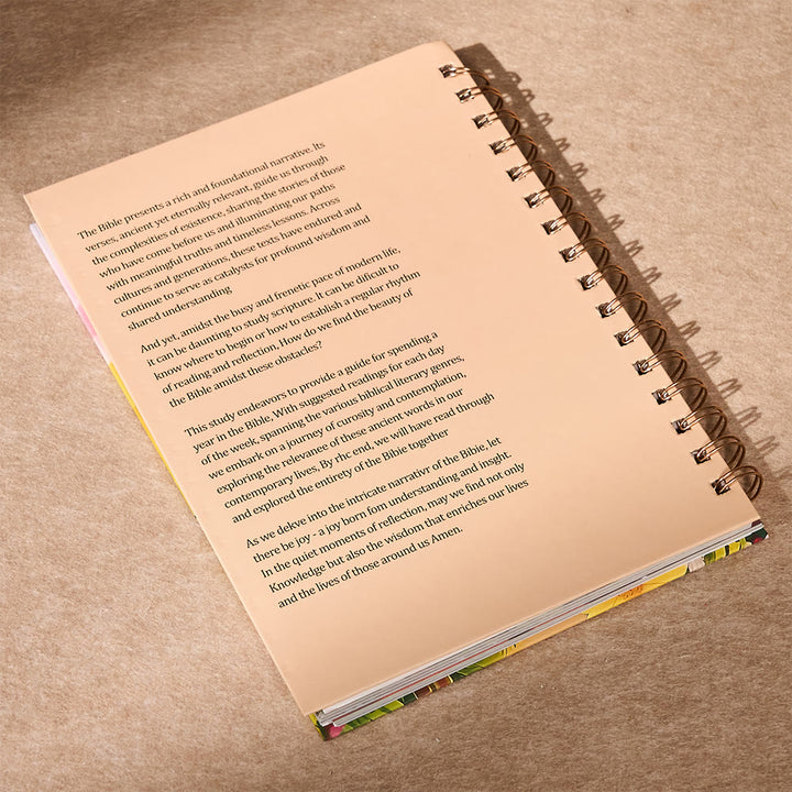 Christianartworkshop Journal biblique à couverture aux tons chauds : Un réconfort chaleureux pour la réflexion quotidienne - image 6