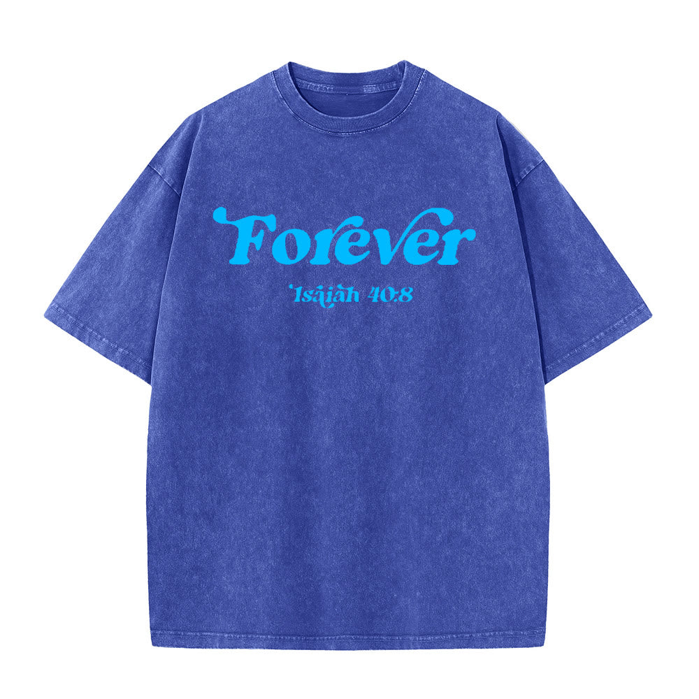 T-shirt unisexe délavé Christianartworkshop Parole éternelle de Dieu - image 15