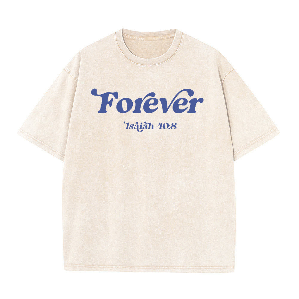 T-shirt unisexe délavé Christianartworkshop Parole éternelle de Dieu - image 7
