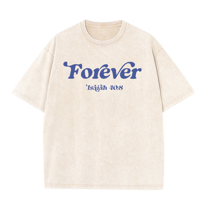 T-shirt unisexe délavé Christianartworkshop Parole éternelle de Dieu - image 7