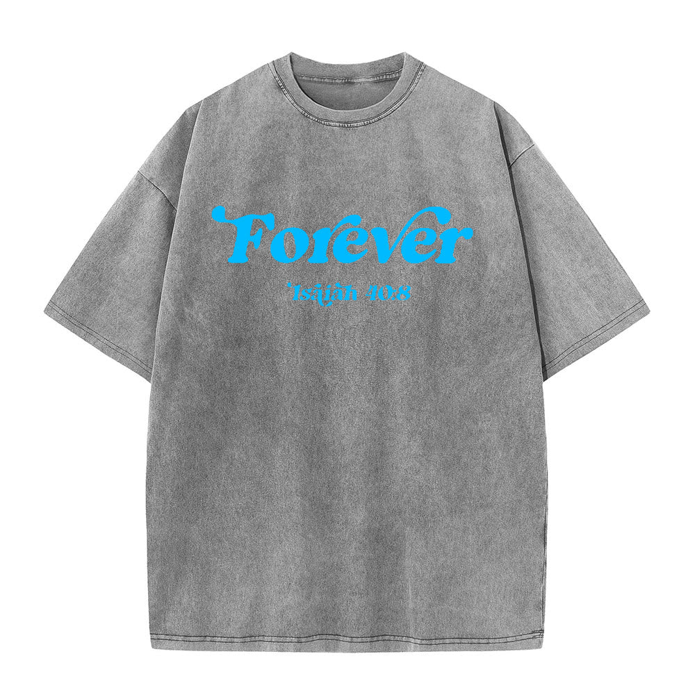 T-shirt unisexe délavé Christianartworkshop Parole éternelle de Dieu - image 11