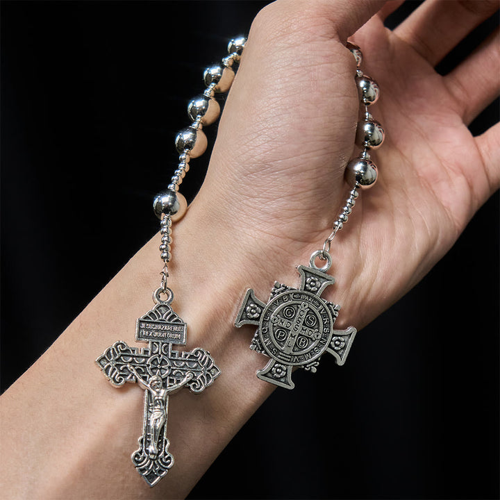 Christianartworkshop La série de chapelets de poche Four Protect Battle Beads en 4 finitions Guerrier - image 1