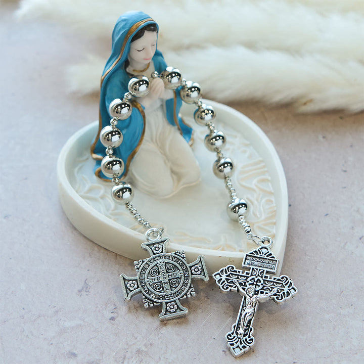 Christianartworkshop La série de chapelets de poche Four Protect Battle Beads en 4 finitions Guerrier - image 6