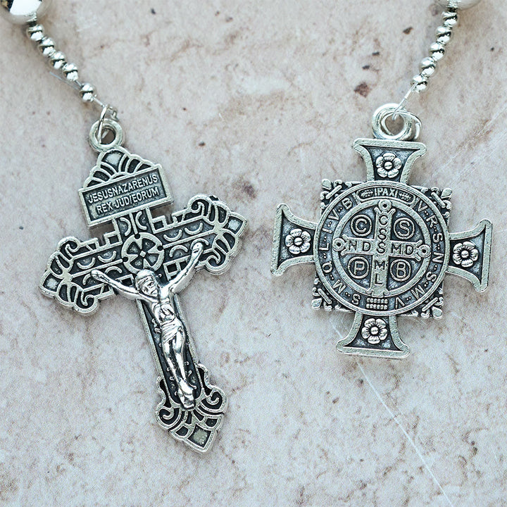 Christianartworkshop La série de chapelets de poche Four Protect Battle Beads en 4 finitions Guerrier - image 8