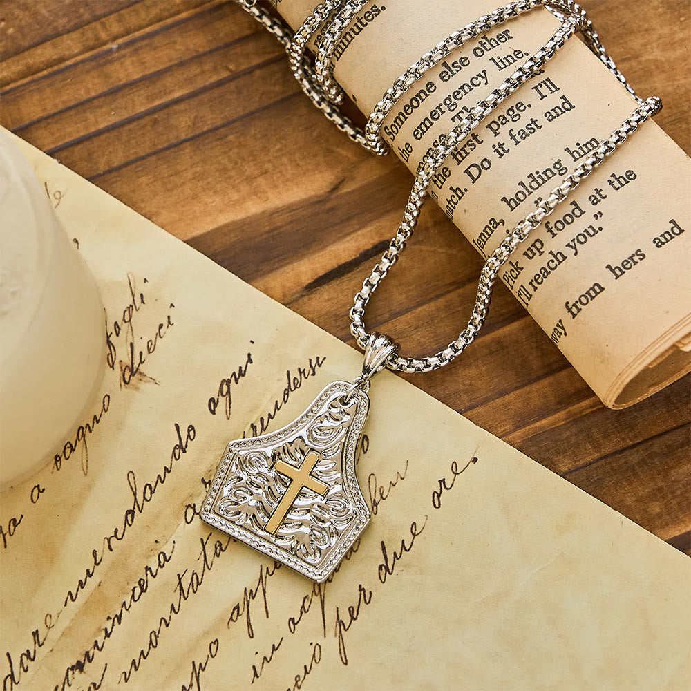 Christianartworkshop Collier pendentif croix orné : une foi inébranlable au quotidien - image 10