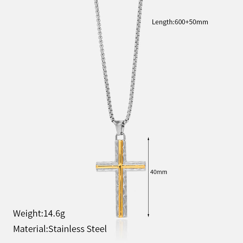 Christianartworkshop Collier croix multi-motifs : un rappel discret de sa fidélité - F - image 8