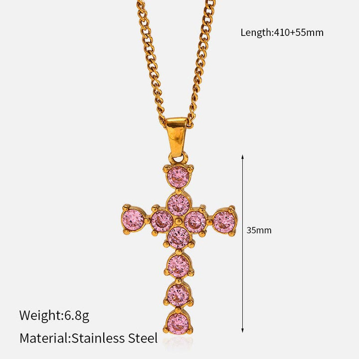 Christianartworkshop Collier croix multi-motifs : un rappel discret de sa fidélité - K - image 13
