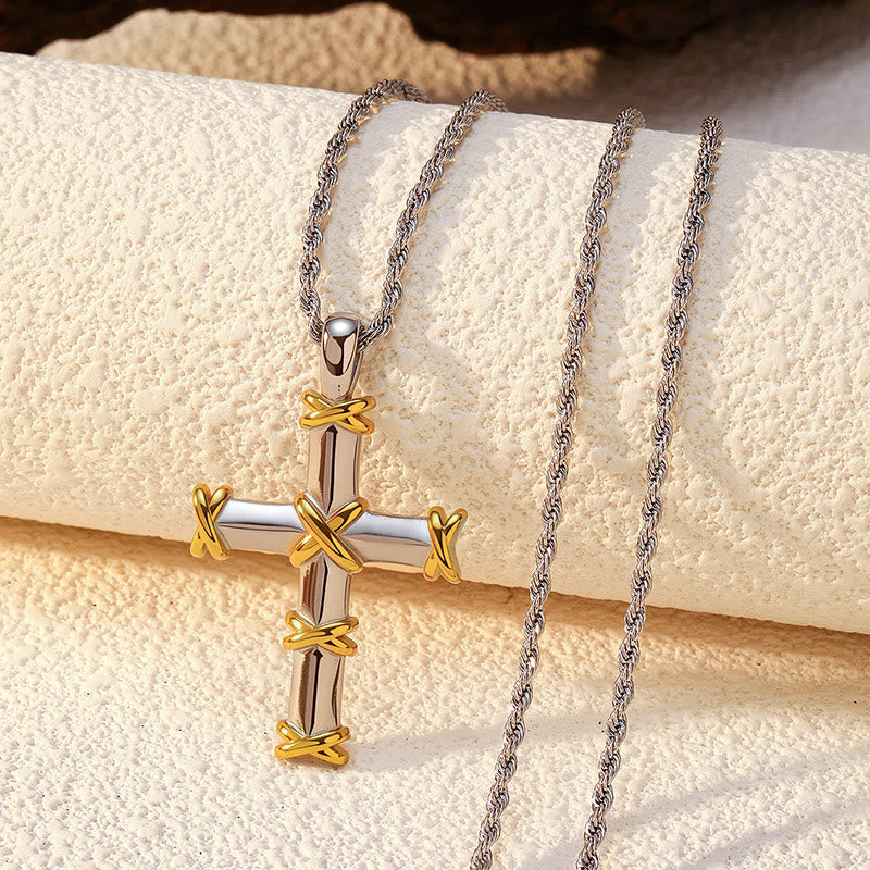 Christianartworkshop Collier croix multi-motifs : un rappel discret de sa fidélité - image 4