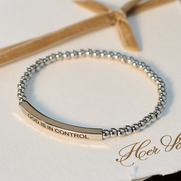 Bracelet de perles Christianartworkshop « DIEU EST AUX COMMANDES » : Sa souveraineté au quotidien - image 8