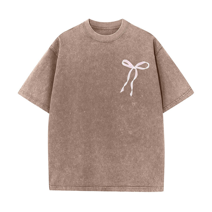 T-shirt unisexe délavé Christianartworkshop « La foi plutôt que la peur » - image 16
