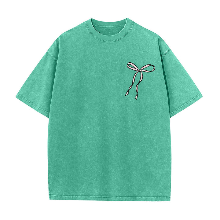 T-shirt unisexe délavé Christianartworkshop « La foi plutôt que la peur » - image 14