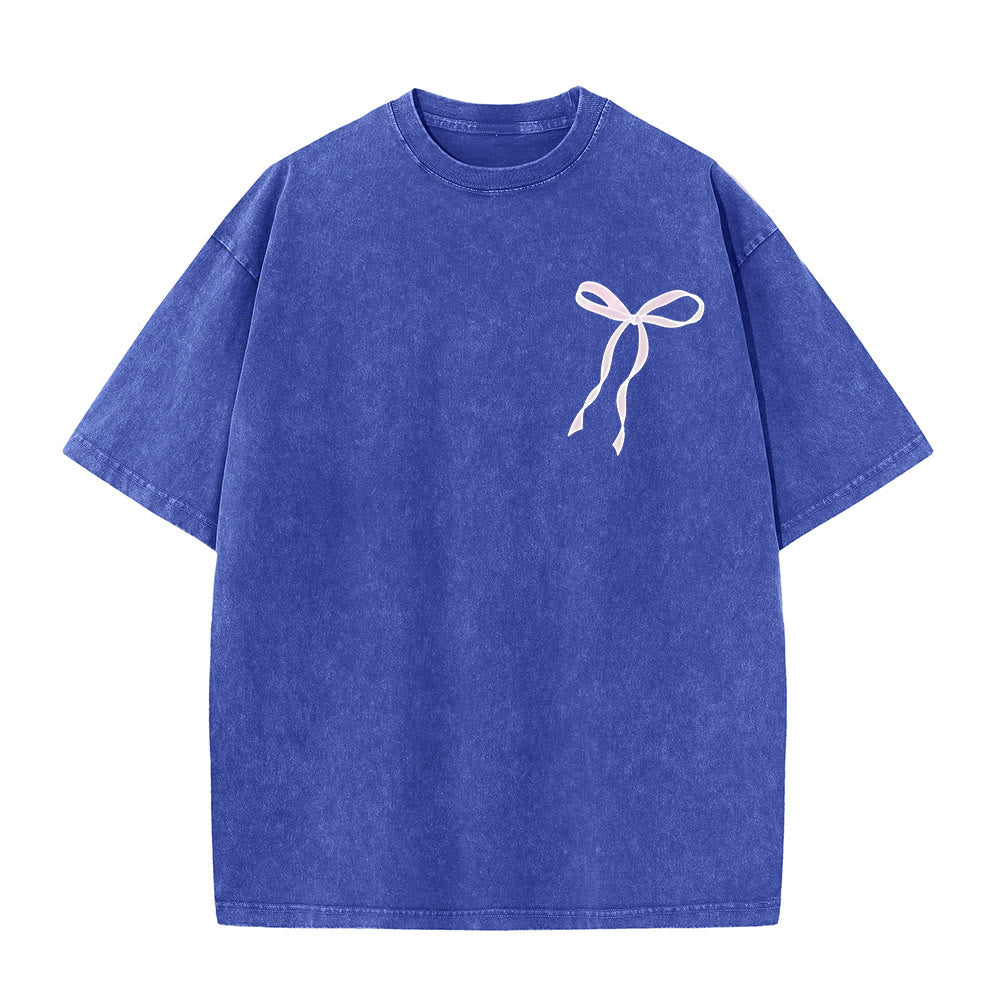 T-shirt unisexe délavé Christianartworkshop « La foi plutôt que la peur » - image 10