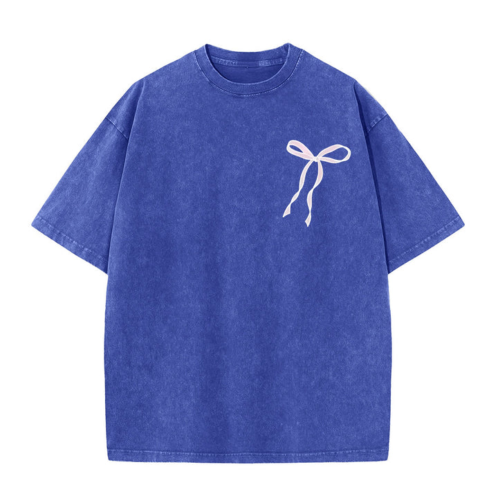 T-shirt unisexe délavé Christianartworkshop « La foi plutôt que la peur » - image 10