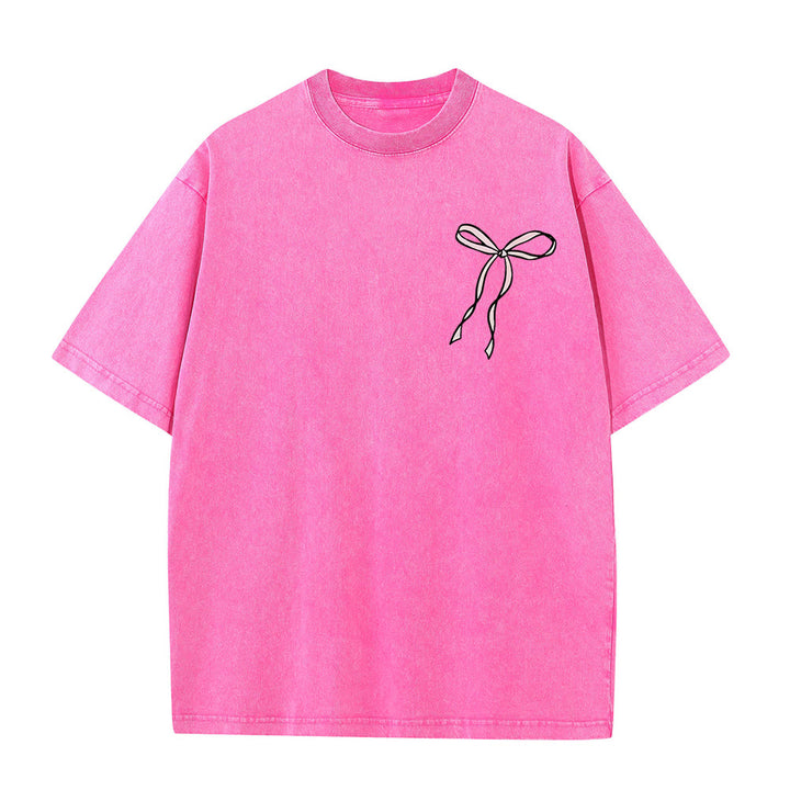 T-shirt unisexe délavé Christianartworkshop « La foi plutôt que la peur » - image 18